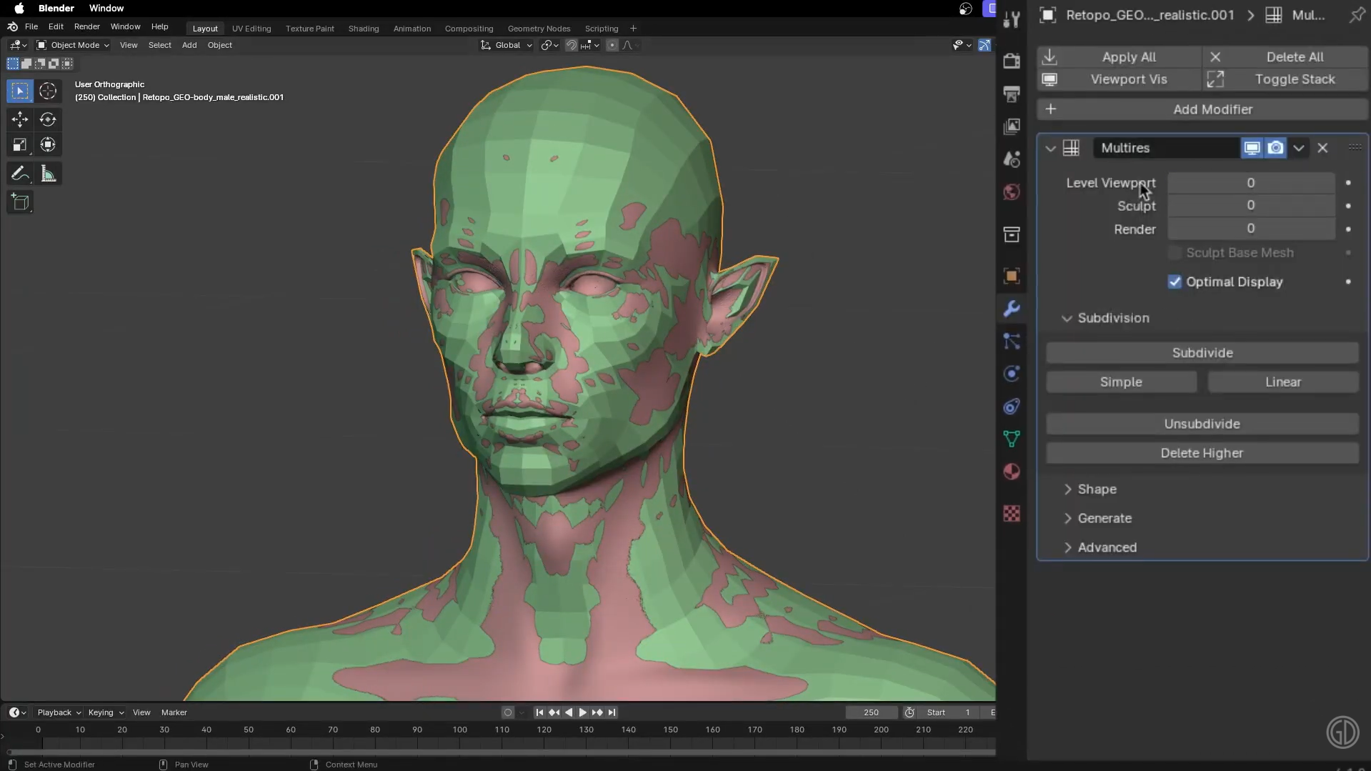 Middle 3D Artist